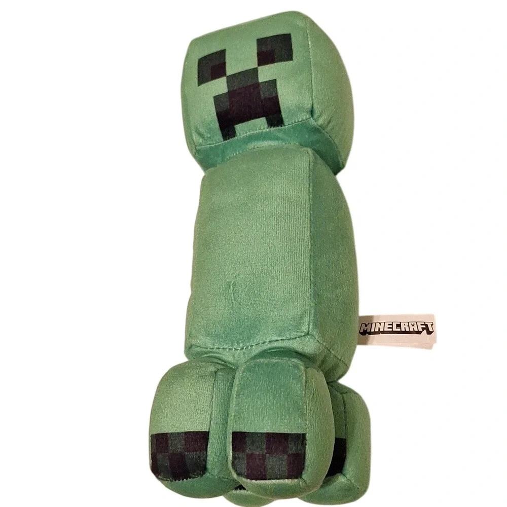 Minecraft Creeper Plush Green Pixelated Video Game‎ Toy Factory Stuffed Animal